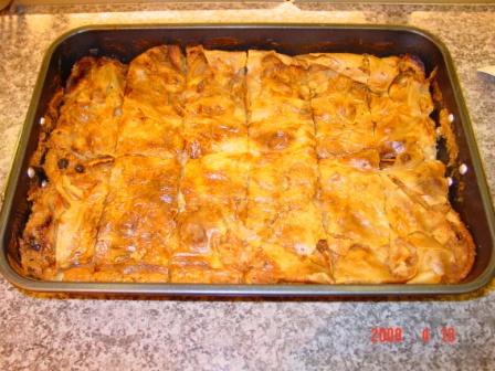 Handgemachter Apfelstrudel nach "Omas" Rezept